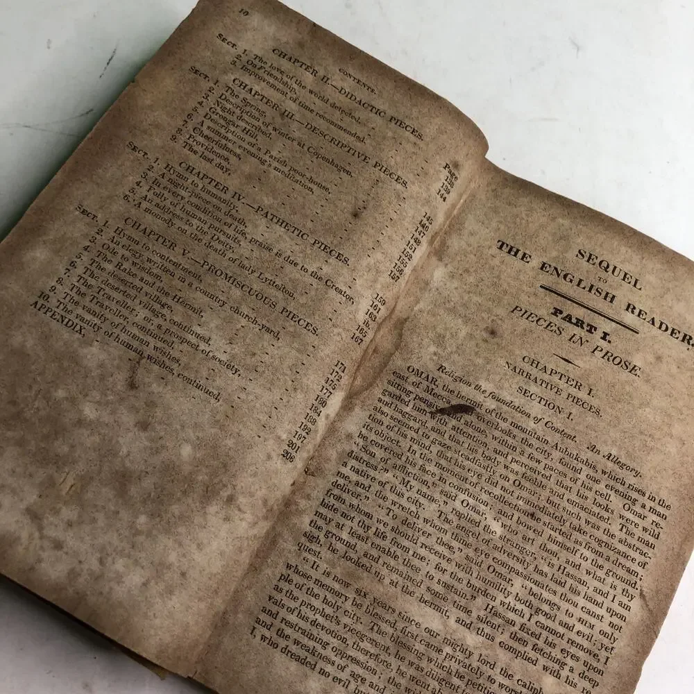 Sequel To The English Reader Or Elegant Selections In Prose And Poetry 1825